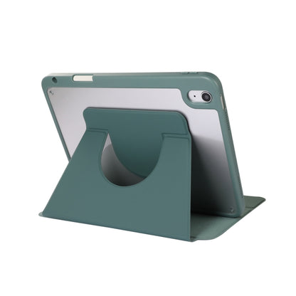 For iPad Pro 11 2024 2 in 1 Acrylic Split Rotating Leather Tablet Case(Matcha Green) - iPad Pro 11 2024 Cases by PMC Jewellery | Online Shopping South Africa | PMC Jewellery | Buy Now Pay Later Mobicred