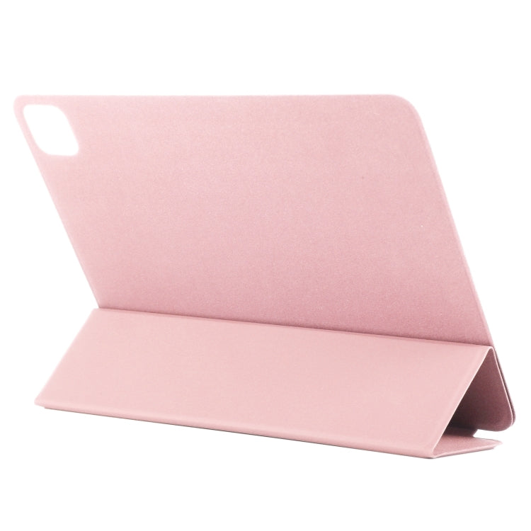 For iPad Pro 13 2024 Double-sided Clip Non-buckle Magnetic PU Smart Tablet Case(Rose Gold) - iPad Air 13 2024 Cases by PMC TechLife | Online Shopping South Africa | PMC TechLife | Buy Now Pay Later Mobicred