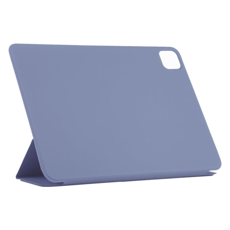 For iPad Pro 11 2024 Double-sided Clip Non-buckle Magnetic PU Smart Tablet Case(Purple) - iPad Pro 11 2024 Cases by PMC Jewellery | Online Shopping South Africa | PMC Jewellery | Buy Now Pay Later Mobicred