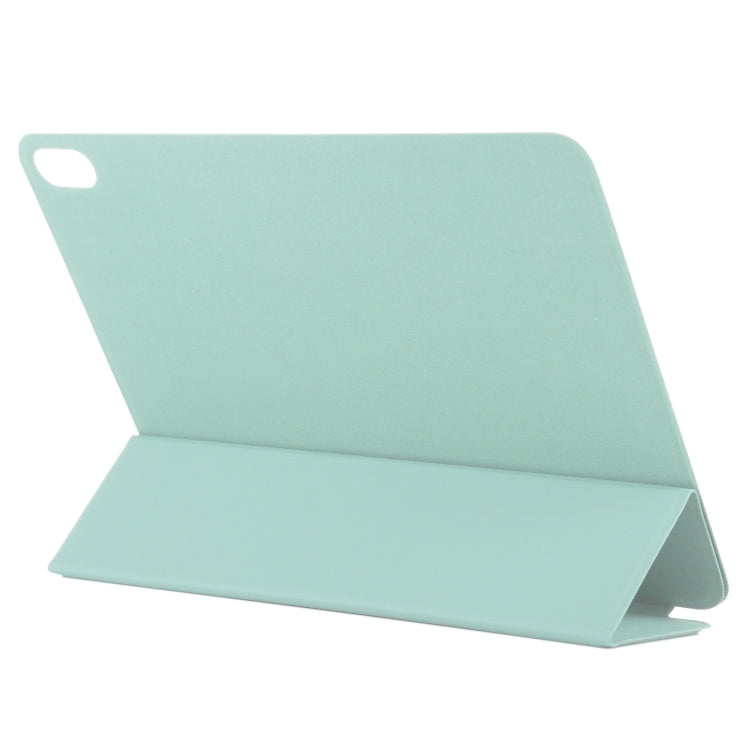 For iPad Air 11 2024 Double-sided Clip Non-buckle Magnetic PU Smart Tablet Case(Light Green) - iPad Air 11 2024 Cases by PMC Jewellery | Online Shopping South Africa | PMC Jewellery | Buy Now Pay Later Mobicred