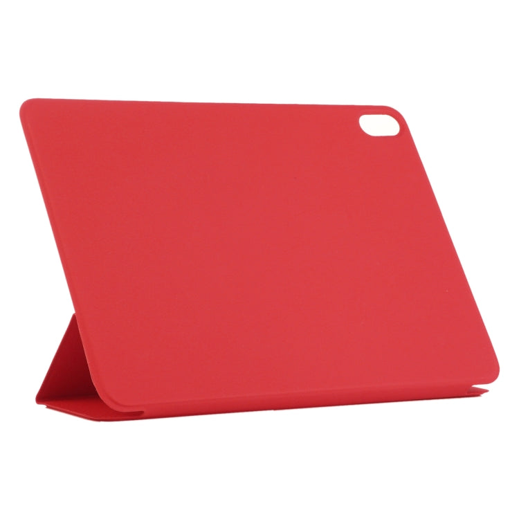 For iPad Air 11 2024 Double-sided Clip Non-buckle Magnetic PU Smart Tablet Case(Red) - iPad Air 11 2024 Cases by PMC Jewellery | Online Shopping South Africa | PMC Jewellery | Buy Now Pay Later Mobicred