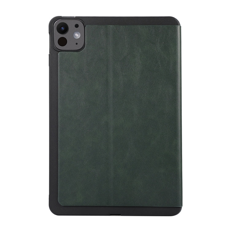 For iPad Pro 11 2024 TPU Flip Tablet Protective Leather Case(Green) - iPad Pro 11 2024 Cases by PMC Jewellery | Online Shopping South Africa | PMC Jewellery | Buy Now Pay Later Mobicred