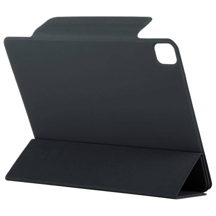 For iPad Pro 13 2024 Double-sided Clip Fixed Buckle Magnetic PU Leather Smart Tablet Case(Black) - iPad Pro 13 2024 Cases by PMC Jewellery | Online Shopping South Africa | PMC Jewellery | Buy Now Pay Later Mobicred