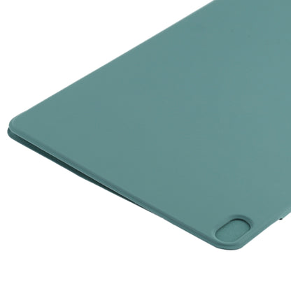 For iPad Air 11 2024 Double-sided Clip Fixed Buckle Magnetic PU Leather Smart Tablet Case(Green) - iPad Air 11 2024 Cases by PMC Jewellery | Online Shopping South Africa | PMC Jewellery | Buy Now Pay Later Mobicred