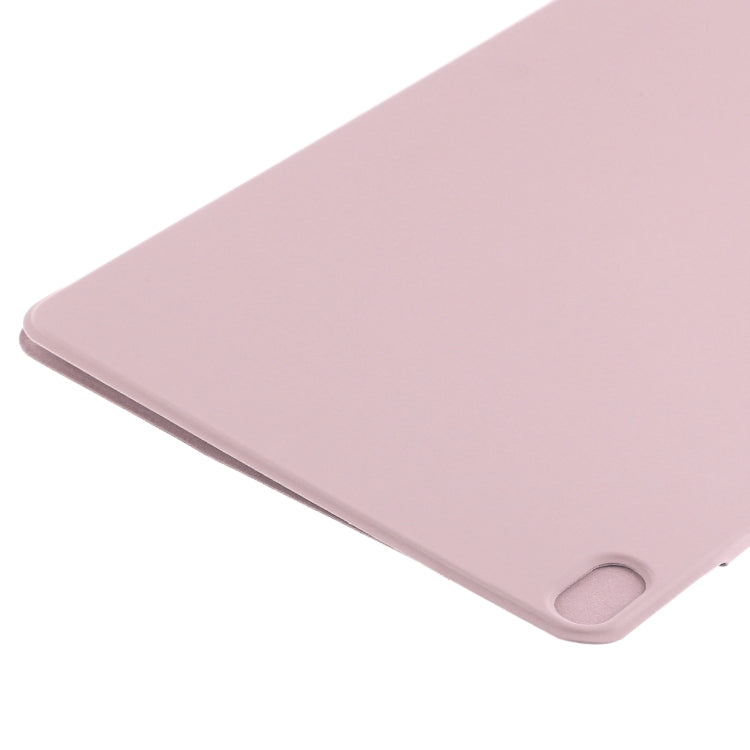 For iPad Air 11 2025 / 2024 Double-sided Clip Fixed Buckle Magnetic PU Leather Smart Tablet Case(Rose Gold) - iPad Air 11 2025 / 2024 Cases by PMC TechLife | Online Shopping South Africa | PMC TechLife | Buy Now Pay Later Mobicred