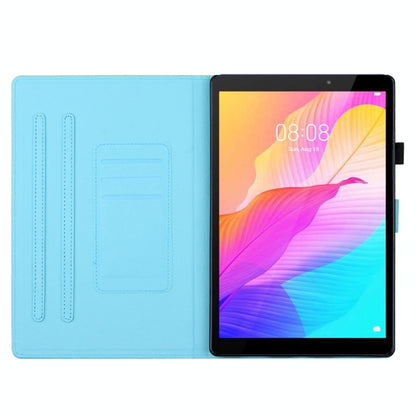 For iPad Pro 11 2024 Stitching Gradient Smart Leather Tablet Case(Pink Blue) - iPad Pro 11 2024 Cases by PMC Jewellery | Online Shopping South Africa | PMC Jewellery | Buy Now Pay Later Mobicred
