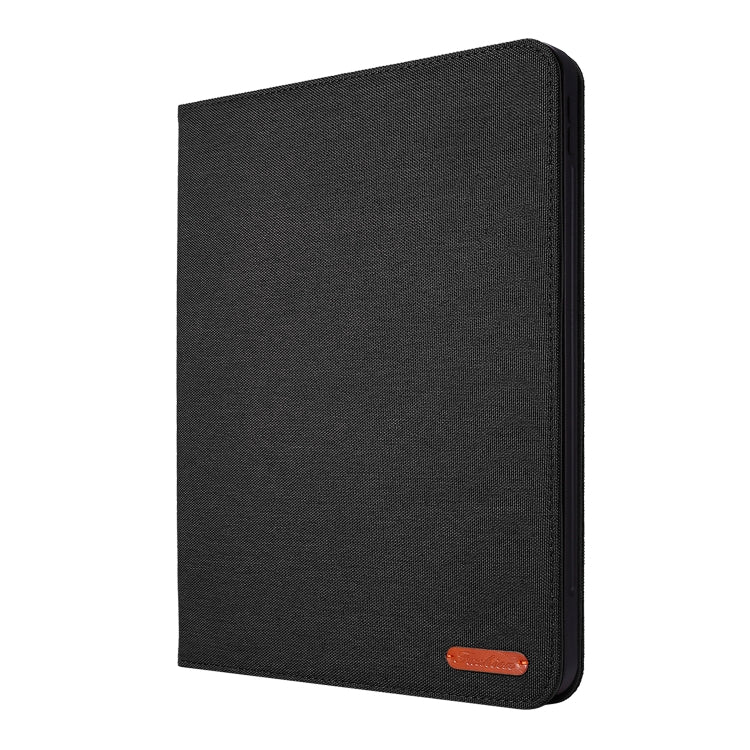 For iPad Air 11 2024 Fabric Leather Tablet Case(Black) - iPad Air 11 2024 Cases by PMC Jewellery | Online Shopping South Africa | PMC Jewellery | Buy Now Pay Later Mobicred