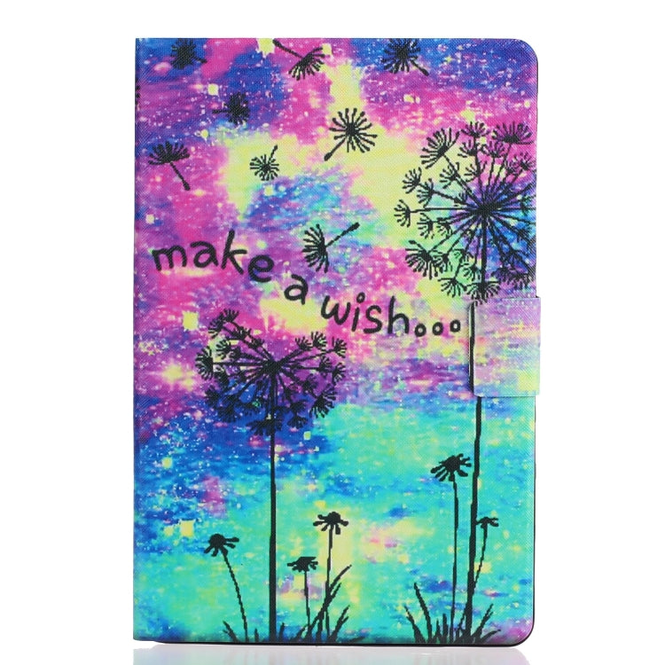 For iPad Pro 11 2024 Voltage Coloured Drawing Smart Leather Tablet Case(Dandelion) - iPad Pro 11 2024 Cases by PMC TechLife | Online Shopping South Africa | PMC TechLife | Buy Now Pay Later Mobicred