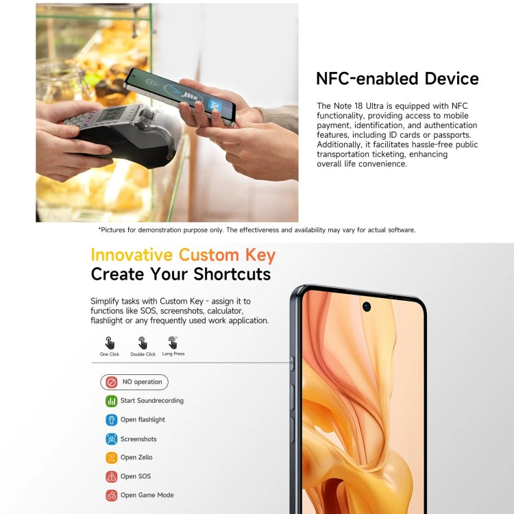 [HK Warehouse] Ulefone Note 18 Ultra, 6GB+256GB, Side Fingerprint, 6.78 inch Android 13 MediaTek Dimensity 720 5G MT6853 Octa Core 2.0GHz, NFC, Network: 5G(Titanium Gray) - Ulefone by Ulefone | Online Shopping South Africa | PMC Jewellery