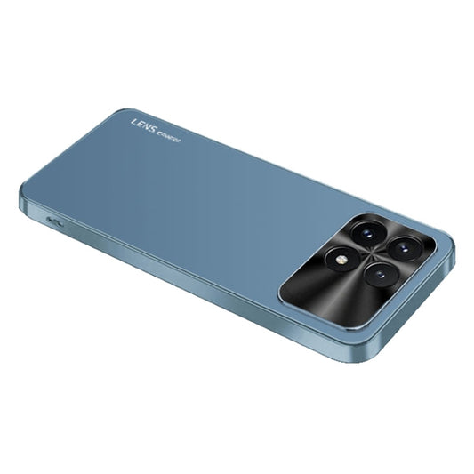 For Xiaomi Redmi K70 AG Frosted Electroplating Acrylic Phone Case(Navy Blue) - K70 Cases by PMC Jewellery | Online Shopping South Africa | PMC Jewellery | Buy Now Pay Later Mobicred