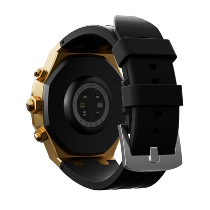 WS-18 1.43 inch IP67 Sport Smart Watch, Support Bluetooth Call / Sleep / Blood Oxygen / Heart Rate / Blood Pressure Health Monitor(Gold+Black) - Smart Watches by PMC Jewellery | Online Shopping South Africa | PMC Jewellery | Buy Now Pay Later Mobicred