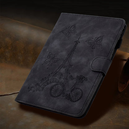 For iPad Pro 11 2024 Tower Embossed Leather Smart Tablet Case(Black) - iPad Pro 11 2024 Cases by PMC Jewellery | Online Shopping South Africa | PMC Jewellery | Buy Now Pay Later Mobicred