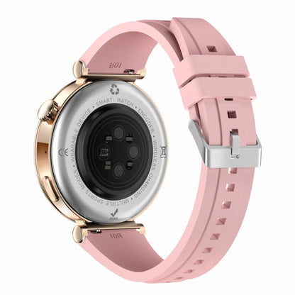 WS520 1.28 inch IP67 Sport Smart Watch, Support Bluetooth Call / Sleep / Blood Oxygen / Heart Rate / Blood Pressure Health Monitor(Rose Gold+Pink) - Smart Watches by PMC Jewellery | Online Shopping South Africa | PMC Jewellery | Buy Now Pay Later Mobicred