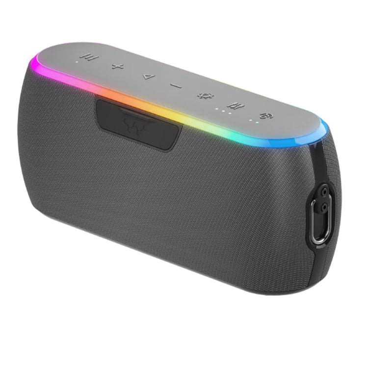 Xdobo X8 III BT5.3 IPX7 Wireless Speaker with RGB Light, Support Bluetooth/TF Card/USB/AUX(Grey) - free shipping - PMC Jewellery - Order now!