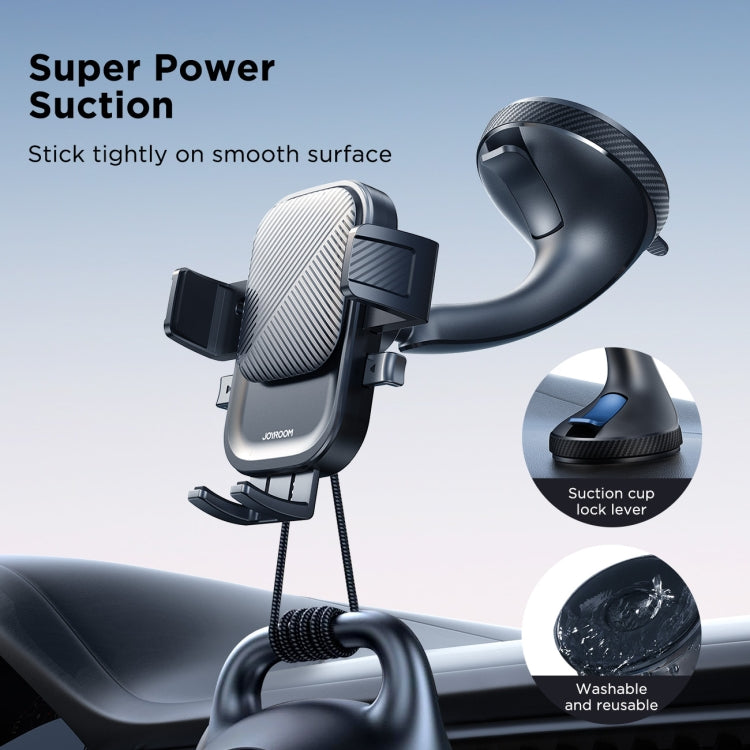 JOYROOM JR-OK6 Car Windshield Phone Holder(Black) - free shipping - PMC TechLife - Order now!