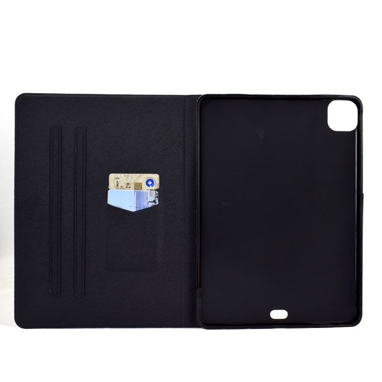 For iPad Pro 11 2024 Colored Drawing Horizontal Flip Tablet Leather Case(Butterfly Dog) - iPad Pro 11 2024 Cases by PMC Jewellery | Online Shopping South Africa | PMC Jewellery | Buy Now Pay Later Mobicred