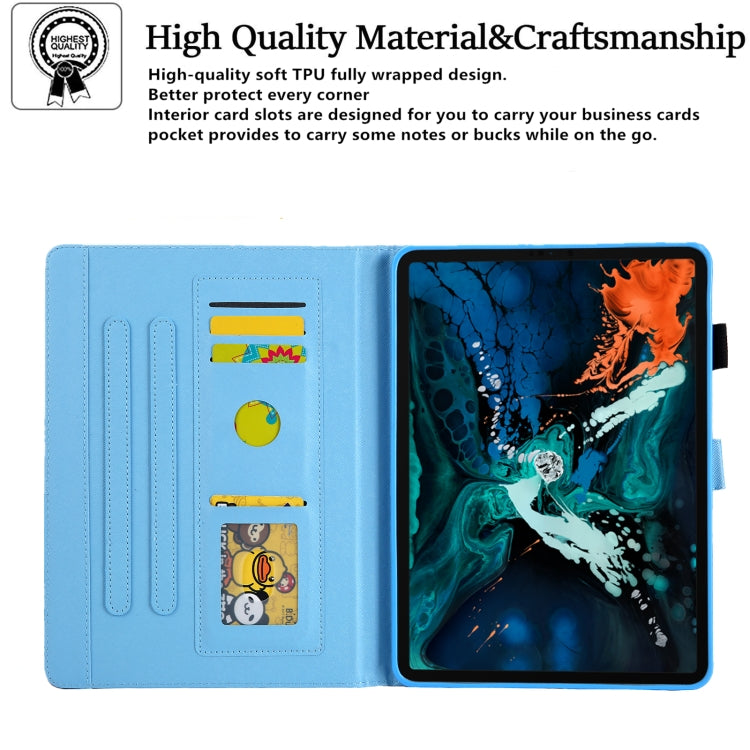 For iPad Pro 11 2024 Colored Drawing Leather Smart Tablet Case(Colorful Stone) - iPad Pro 11 2024 Cases by PMC TechLife | Online Shopping South Africa | PMC TechLife | Buy Now Pay Later Mobicred