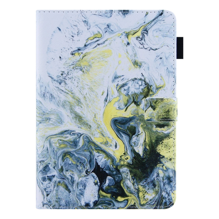 For iPad Pro 11 2024 Colored Drawing Leather Smart Tablet Case(White Gold Marble) - iPad Pro 11 2024 Cases by PMC Jewellery | Online Shopping South Africa | PMC Jewellery | Buy Now Pay Later Mobicred