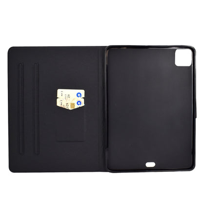 For iPad Pro 11 2024 Voltage Colored Drawing Smart Leather Tablet Case(Arctic Fox) - iPad Pro 11 2024 Cases by PMC Jewellery | Online Shopping South Africa | PMC Jewellery | Buy Now Pay Later Mobicred