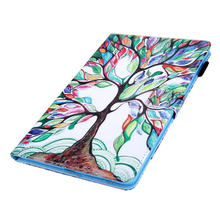 For iPad Pro 11 2024 Colored Drawing Leather Smart Tablet Case(Life Tree) - iPad Pro 11 2024 Cases by PMC Jewellery | Online Shopping South Africa | PMC Jewellery | Buy Now Pay Later Mobicred