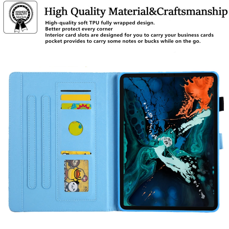 For iPad Pro 11 2024 Colored Drawing Leather Smart Tablet Case(Starry Sky) - iPad Pro 11 2024 Cases by PMC TechLife | Online Shopping South Africa | PMC TechLife | Buy Now Pay Later Mobicred