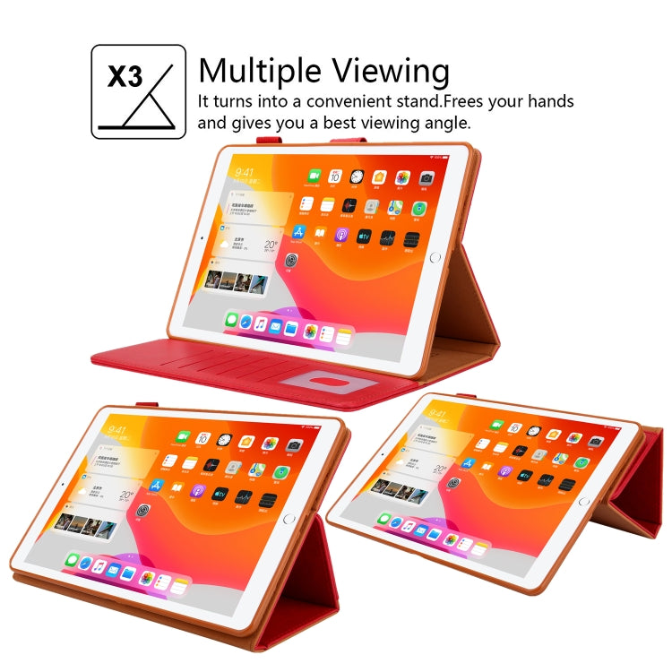 For iPad Pro 11 2024 Business Style Horizontal Flip Leather Smart Tablet Case with Holder(Red) - iPad Pro 11 2024 Cases by PMC TechLife | Online Shopping South Africa | PMC TechLife | Buy Now Pay Later Mobicred