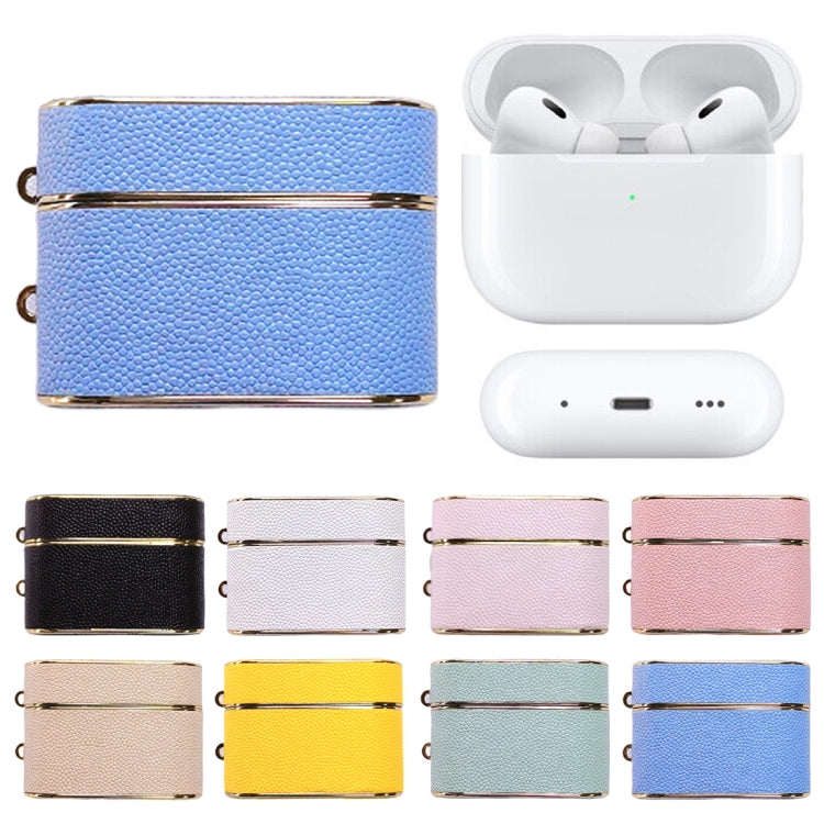 For AirPods Pro 2 Cylindrical Ball Texture Bluetooth Earphone Protective Case(Black) - free shipping - PMC Jewellery - Order now!