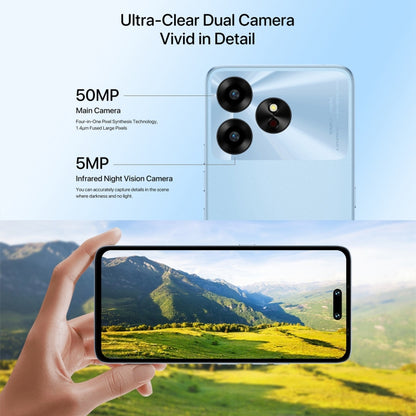 [HK Warehouse] UMIDIGI G6 5G, 6GB+128GB, Face ID Identification, 6.6 inch UMIDIGI OS Dimensity 6100+ 5G Octa Core, Network: 5G(Lake Green) - UMIDIGI by UMIDIGI | Online Shopping South Africa | PMC Jewellery | Buy Now Pay Later Mobicred