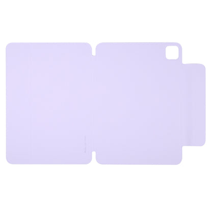 For iPad Pro 13 2024 Y-Shape Double-sided Clip Magnetic Smart Tablet Case(Purple) - iPad Pro 13 2024 Cases by PMC Jewellery | Online Shopping South Africa | PMC Jewellery | Buy Now Pay Later Mobicred