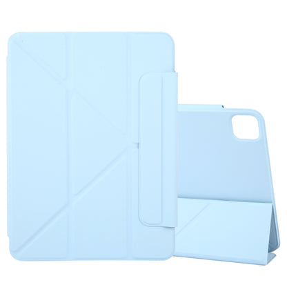 For iPad Pro 13 2024 Y-Shape Double-sided Clip Magnetic Smart Tablet Case(Blue) - iPad Pro 13 2024 Cases by PMC Jewellery | Online Shopping South Africa | PMC Jewellery | Buy Now Pay Later Mobicred