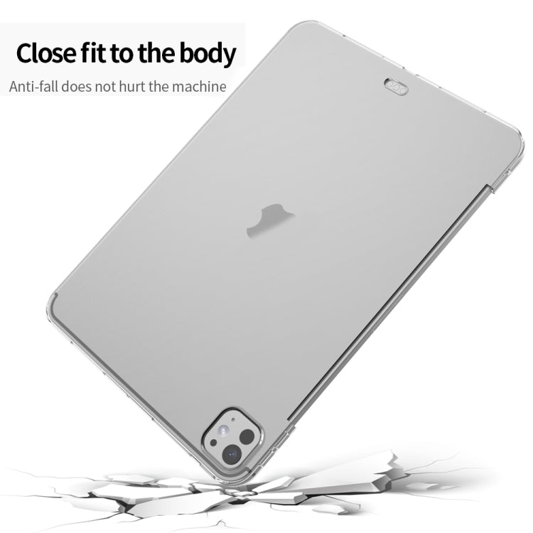 For iPad Pro 11 2024 Shockproof Soft TPU Protective Tablet Case(Transparent) - iPad Pro 11 2024 Cases by PMC TechLife | Online Shopping South Africa | PMC TechLife | Buy Now Pay Later Mobicred