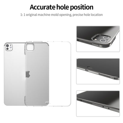 For iPad Air 11 2024 Shockproof Soft TPU Protective Tablet Case(Transparent) - iPad Air 11 2024 Cases by PMC Jewellery | Online Shopping South Africa | PMC Jewellery | Buy Now Pay Later Mobicred