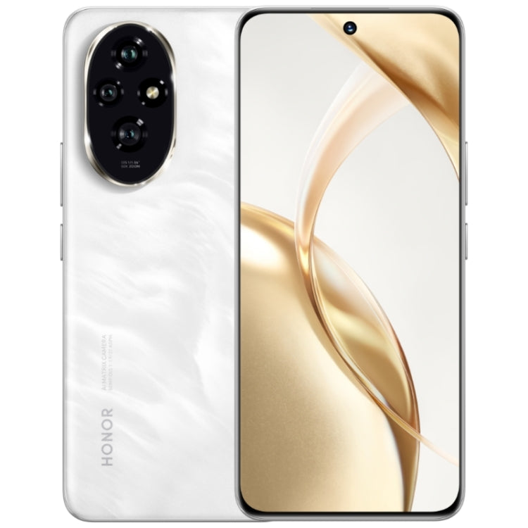 Honor 200, 12GB+256GB, Screen Fingerprint Identification, 6.7 inch MagicOS 8.0 Snapdragon 7 Gen 3 Octa Core, Network: 5G, NFC, OTG(Silver White) - Honor by Huawei | Online Shopping South Africa | PMC Jewellery | Buy Now Pay Later Mobicred