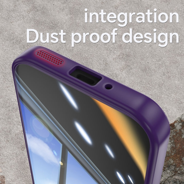 For Google Pixel 9 / 9 Pro Acrylic Hybrid TPU Armor Shockproof Phone Case(Purple) - Google Cases by PMC Jewellery | Online Shopping South Africa | PMC Jewellery | Buy Now Pay Later Mobicred