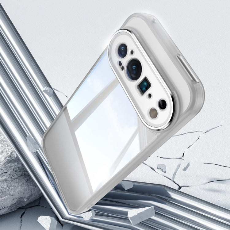 For Google Pixel 9 / 9 Pro Acrylic Hybrid TPU Armor Shockproof Phone Case(Transparent) - Google Cases by PMC TechLife | Online Shopping South Africa | PMC TechLife | Buy Now Pay Later Mobicred