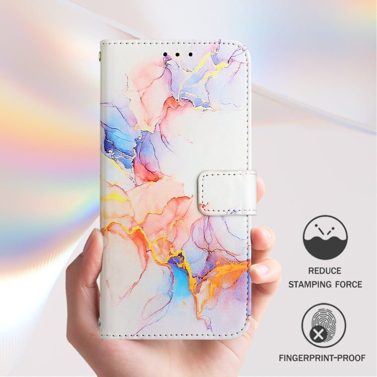 For Google Pixel 9 PT003 Marble Pattern Flip Leather Phone Case(Galaxy Marble White) - Google Cases by PMC Jewellery | Online Shopping South Africa | PMC Jewellery | Buy Now Pay Later Mobicred