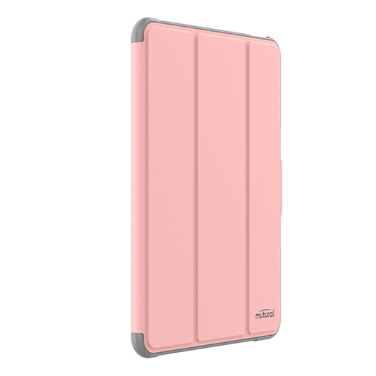 For iPad Air 11 2024 Mutural PC Hybrid TPU Leather Smart Tablet Case(Pink) - iPad Air 11 2024 Cases by Mutural | Online Shopping South Africa | PMC Jewellery | Buy Now Pay Later Mobicred