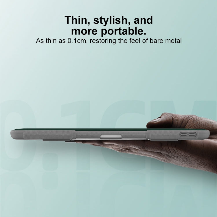 For iPad Pro 13 2024 Mutural PC Hybrid TPU Leather Smart Tablet Case(Dark Green) - iPad Pro 13 2024 Cases by Mutural | Online Shopping South Africa | PMC TechLife | Buy Now Pay Later Mobicred