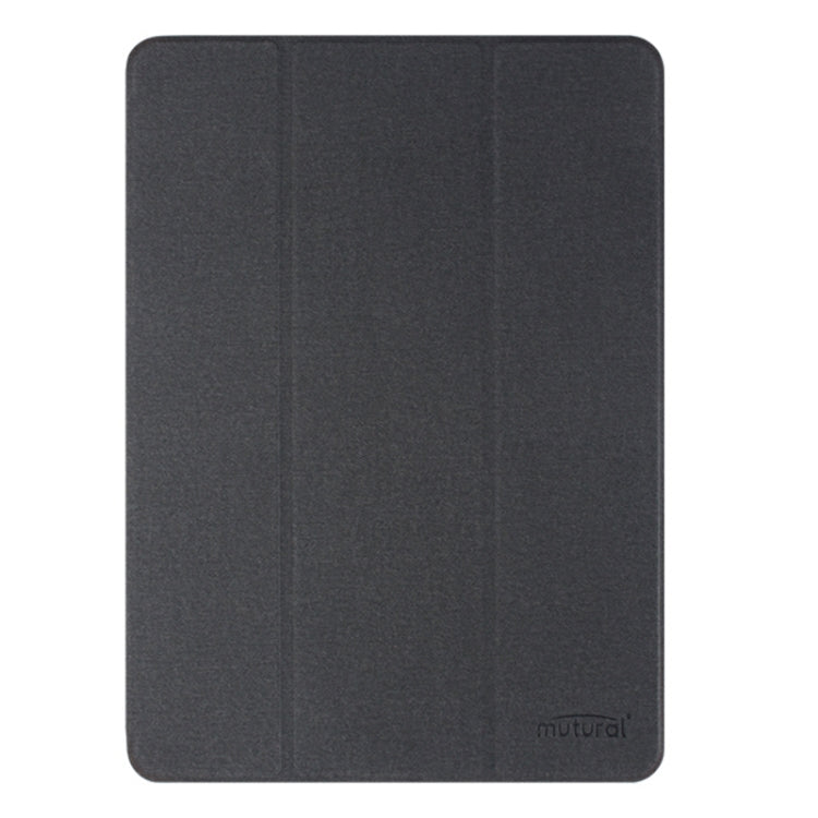 For iPad Pro 13 2024 Mutural YASHI Series Tablet Leather Smart Case(Black) - More iPad Cases by Mutural | Online Shopping South Africa | PMC Jewellery | Buy Now Pay Later Mobicred