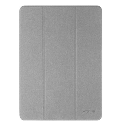 For iPad Air 13 2024 Mutural YASHI Series Tablet Leather Smart Case(Grey) - iPad Air 13 2024 Cases by Mutural | Online Shopping South Africa | PMC Jewellery | Buy Now Pay Later Mobicred