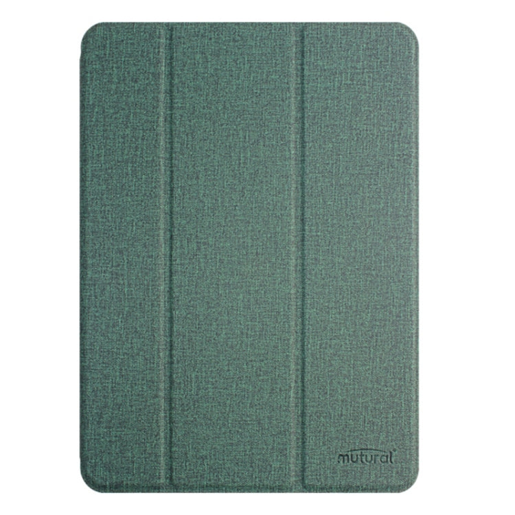 For iPad Pro 11 2024 Mutural YASHI Series Tablet Leather Smart Case(Green) - More iPad Cases by Mutural | Online Shopping South Africa | PMC Jewellery | Buy Now Pay Later Mobicred