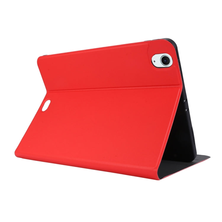 For iPad Air 13 2024 Stretch Voltage Plain Leather Smart Tablet Case(Red) - iPad Air 13 2024 Cases by PMC Jewellery | Online Shopping South Africa | PMC Jewellery | Buy Now Pay Later Mobicred