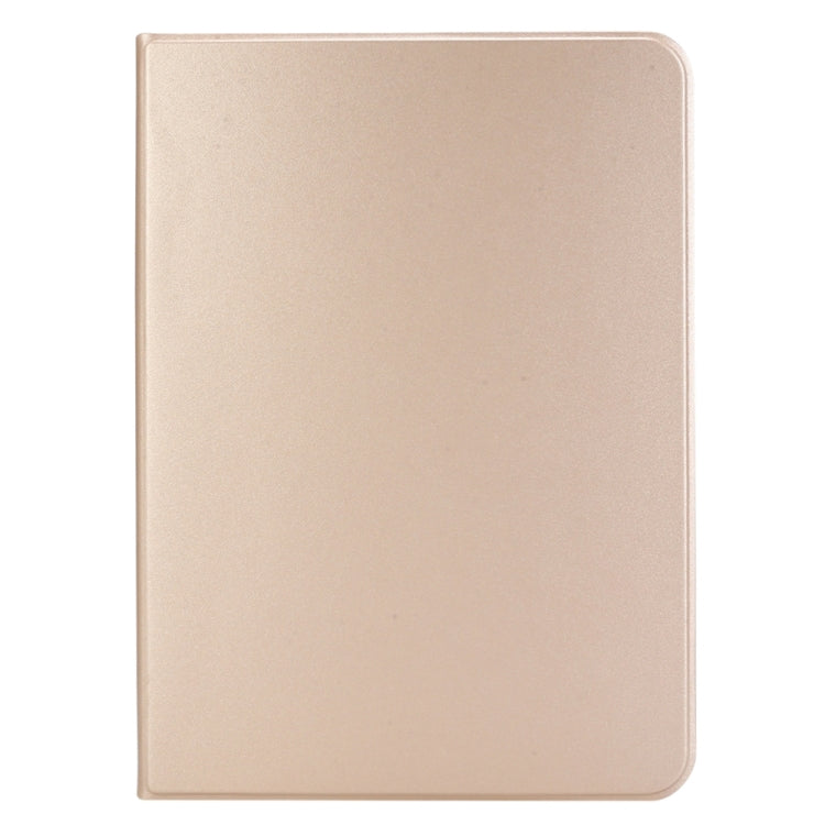 For iPad Pro 11 2024 Stretch Voltage Plain Leather Smart Tablet Case(Gold) - iPad Pro 11 2024 Cases by PMC Jewellery | Online Shopping South Africa | PMC Jewellery | Buy Now Pay Later Mobicred