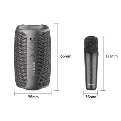 Zealot S61M RGB Rhythmic Light Karaoke Wireless Speaker, Style:Dual Mic(Black) - Desktop Speaker by ZEALOT | Online Shopping South Africa | PMC Jewellery | Buy Now Pay Later Mobicred