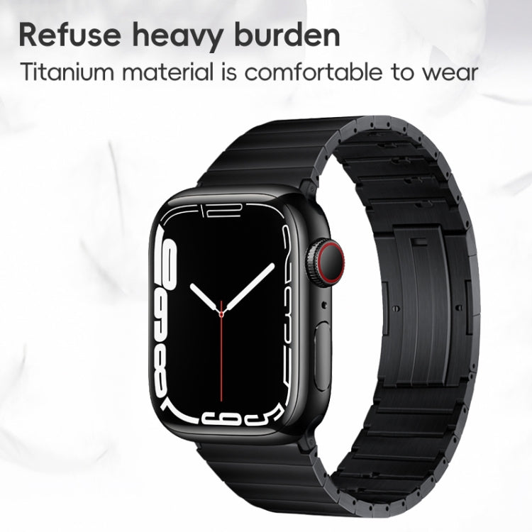 For Apple Watch Series 5 40mm PG65 Single Bead Bamboo Joint Spring Bars Titanium Metal Watch Band(Silver) - free shipping - PMc TechLife - Order now!
