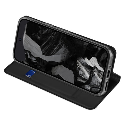 For Google Pixel 9 / 9 Pro DUX DUCIS Skin Pro Series Horizontal Flip Phone Leather Case(Black) - Google Cases by DUX DUCIS | Online Shopping South Africa | PMC Jewellery | Buy Now Pay Later Mobicred