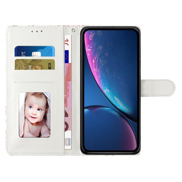For Motorola Edge 2024 3D Pattern Leather Phone Case(3D Pink Blue Marble) - Motorola Cases by PMC Jewellery | Online Shopping South Africa | PMC Jewellery | Buy Now Pay Later Mobicred