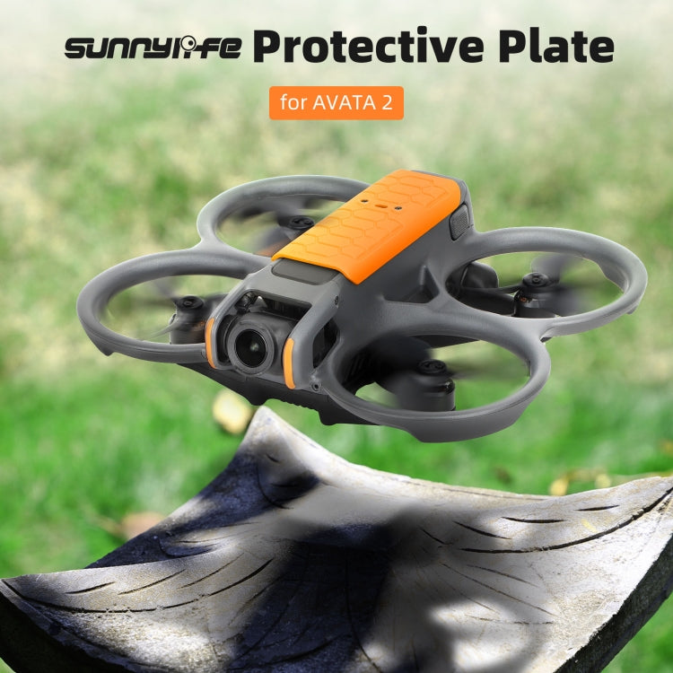 For DJI Avata 2 Sunnylife Drone Anti-Collision Protective Cover Back Plate(Orange) - Other by Sunnylife | Online Shopping South Africa | PMC Jewellery | Buy Now Pay Later Mobicred