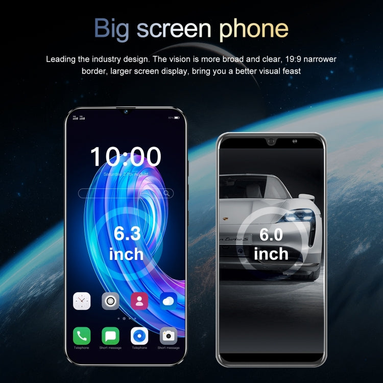 SDT86 / Note30 Pro, 2GB+16GB, 6.3 inch Screen, Face Identification, Android 10.0 MTK6737 Quad Core, Network: 4G, Dual SIM(White) -  by PMC TechLife | Online Shopping South Africa | PMC TechLife | Buy Now Pay Later Mobicred