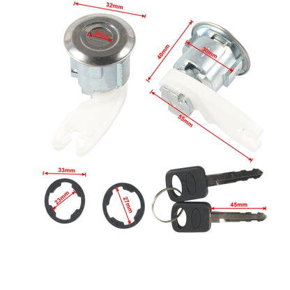 Pair Car Door Lock Barrel Cylinder F2UZ1522050A For Ford F150 / F250 / F350 - Locks & Hasps by PMC Jewellery | Online Shopping South Africa | PMC Jewellery | Buy Now Pay Later Mobicred